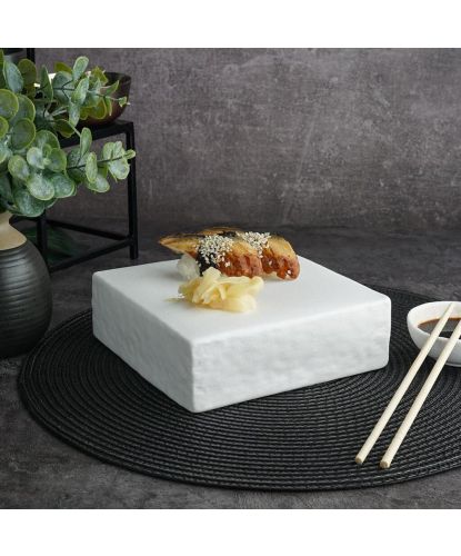 Блюдо квадратное 16*16 см h5,4 см White Matt Panasia P.L. Proff Cuisine [2] (3)