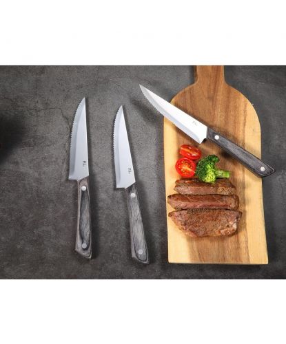 Нож для стейка 22 см "Garwin" Pakka Wood P.L. Proff Cuisine (2)