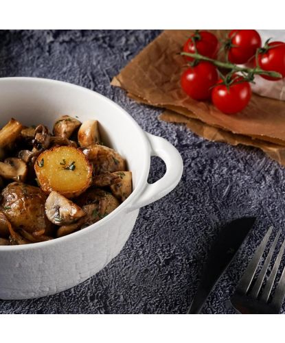 Бульонница 500 мл d 15 см h5,5 см White Raw Wood P.L. Proff Cuisine [6] (4)