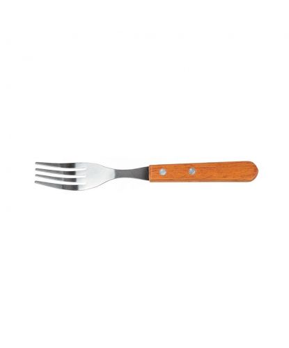 Вилка для стейка 19 см набор 6 шт деревянная ручка, P.L. Proff Cuisine (2)