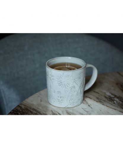 Кружка 350 мл d 9 см h9 см Gray Rock Flowers Frutti di Mare P.L. [6] (11)