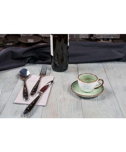 Кофейная пара 90 мл d 6,4 см h4,8 см Blue Lake Fusion P.L. Proff Cuisine [6] (4)