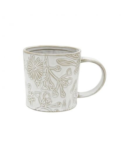 Кружка 350 мл d 9 см h9 см Gray Rock Flowers Frutti di Mare P.L. [6] (2)