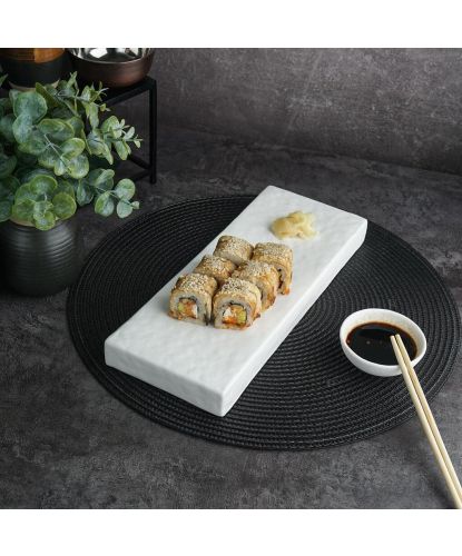 Блюдо прямоугольное 30,6*12 см h3 см White Matt Panasia P.L. Proff Cuisine [2] (2)