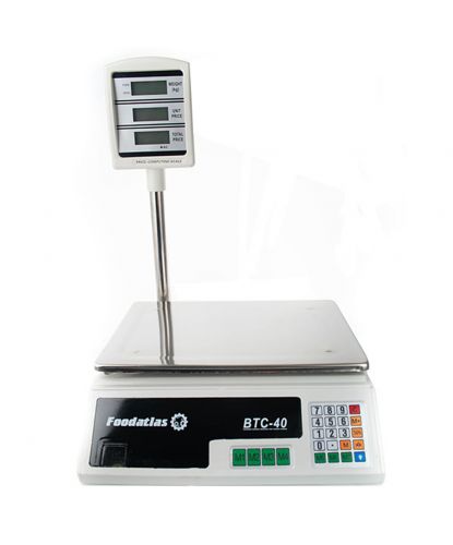 Торговые весы Foodatlas 40кг/2гр ВТС-40 (6)