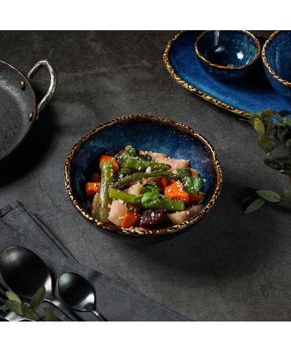 Салатник 630 мл d 15,4 см h6,6 см Aqua Blue P.L. Proff Cuisine [6] (2)