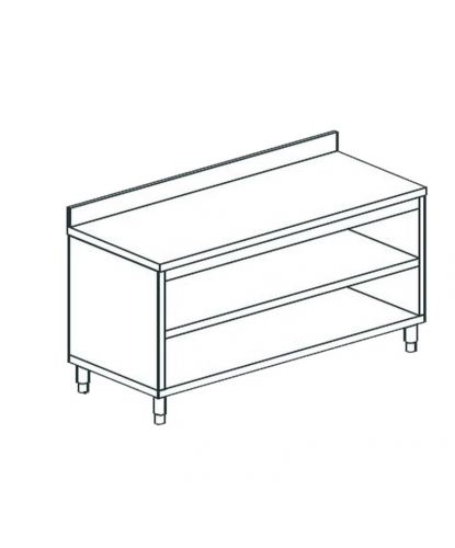 СТОЛ ПРОИЗВОДСТВЕННЫЙ ЗАКРЫТЫЙ С 3-Х СТОРОН APACH CHEF LINE LWC723SH2U (1)