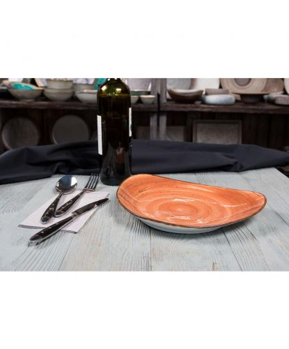 Тарелка 26,5*22 см Brown Shore Fusion P.L. Proff Cuisine [4] (3)