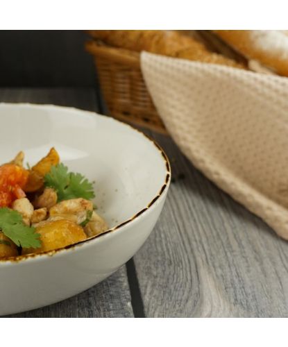 Салатник 1100 мл d 21 см h6,5 см Organica Grain P.L. Proff Cuisine [6] (6)