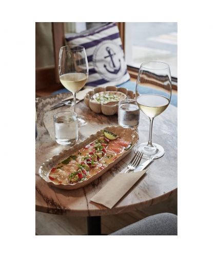 Блюдо прямоугольное 35*14 см h3,5 см 630 мл Pearl Sea Stone Frutti di Mare P.L. [4] (7)
