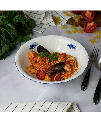 Салатник 1100 мл d 23,6 см h6,7 см Blue Flower P.L. Proff Cuisine [6] (2)