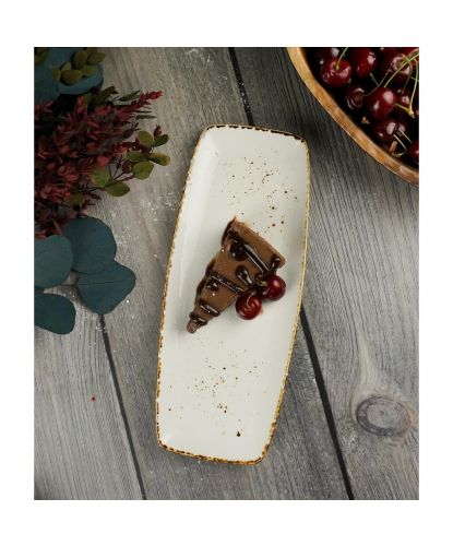 Блюдо прямоугольное 30,5*12,5*1,8 см Organica Grain P.L. Proff Cuisine [6] (6)