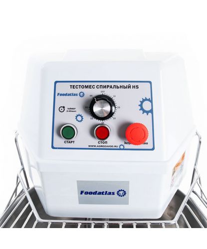 Тестомес спиральный HS-30 Foodatlas Eco 220В (9)