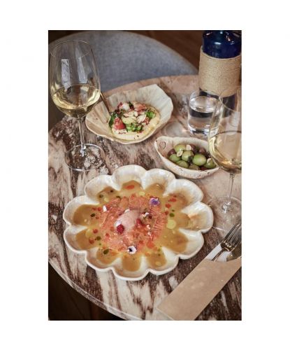 Блюдо круглое d 26 см h2 см Pearl Shell Frutti di Mare P.L. [4] (8)