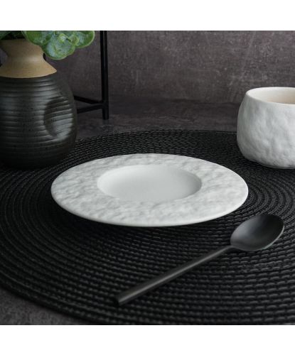 Блюдце d 15 см чайное для чашки арт. 81221800 White Matt Panasia P.L. Proff Cuisine [6] (6)