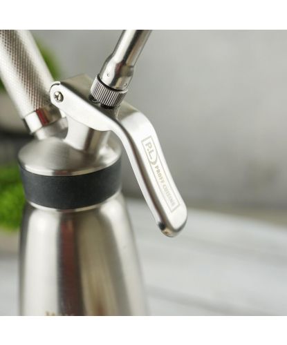 Сифон (кремер) для взбивания сливок 1 л (до +70°C) нерж. GASTRO INOX THERMO P.L. Proff Cuisine (4)