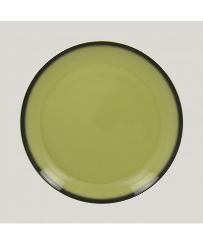 Тарелка круглая RAK Porcelain LEA Light green (зеленый цвет) 27 см (2)