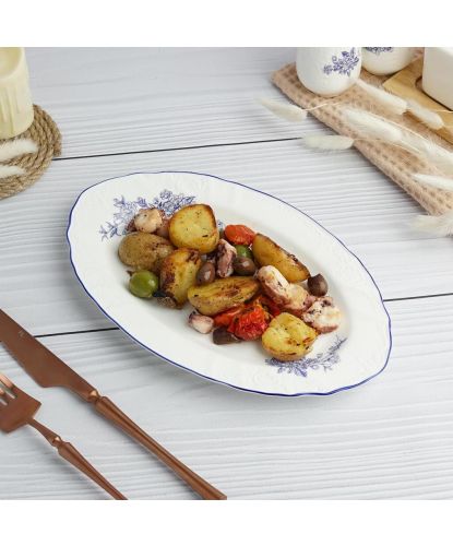 Блюдо овальное 25,2*15,9 см h1,5 см Sea Flower P.L. Proff Cuisine [1] (3)