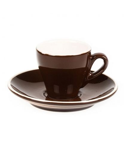 Кофейная пара 70 мл коричневая d 6,2 см h5,8 см Barista (Бариста) P.L. Proff Cuisine [6] (2)