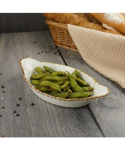 Блюдо овальное 22*11,5*3 см 240 мл с ручками Organica Grain P.L. Proff Cuisine [6] (4)