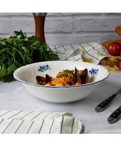 Салатник 1100 мл d 23,6 см h6,7 см Blue Flower P.L. Proff Cuisine [6] (5)