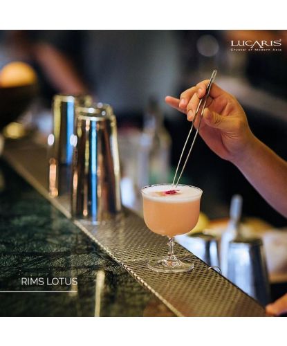 Рюмка коктейльная 250 мл хр. стекло Lotus "Orient Rims" d 8,8 см h11,2 см Lucaris [6] (3)