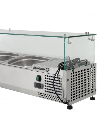 Витрина для ингредиентов VRX1500/380FG Foodatlas (5)