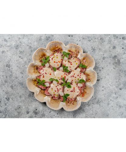 Блюдо круглое d 26 см h2 см Pearl Shell Frutti di Mare P.L. [4] (17)