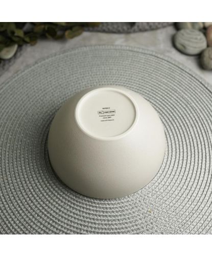 Салатник 700 мл d 15 см h7,2 см Light Grey Noble [6] (6)