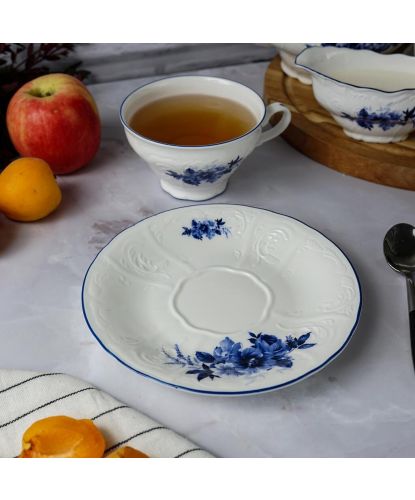 Чайная пара 240 мл d 10,4 см h6,4 см Blue Flower P.L. Proff Cuisine [6] (6)