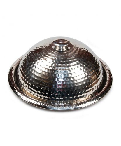 Блюдо для подачи с крышкой d 35 Dents нерж. P.L. Proff Cuisine (2)