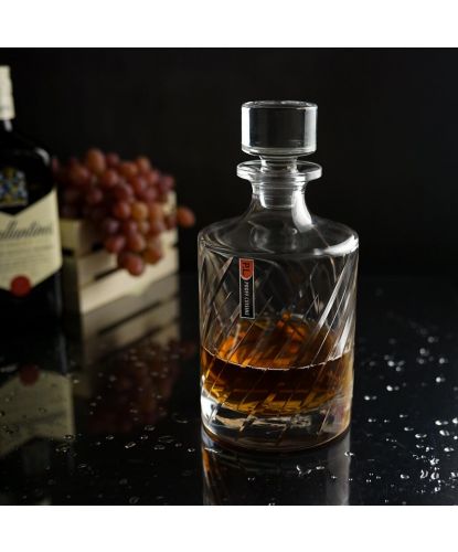 Графин 0,9 л штоф с крышкой Prestige h22,7 см d 11 см стекло P.L. - BarWare [1] (5)