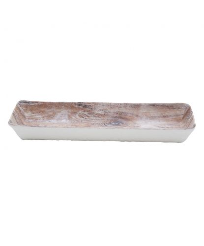 Блюдо 53*16*6,2 см прямоуг. Birch 2500 мл пластик меламин P.L. Proff Cuisine (1)