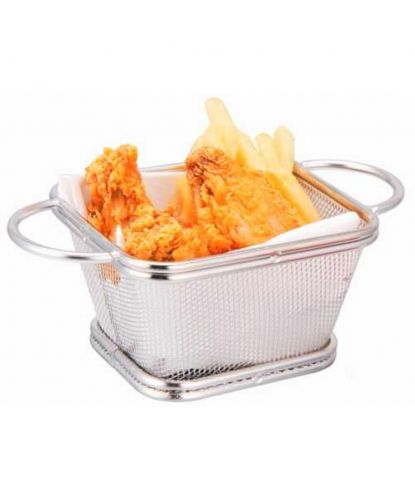 Корзинка для подачи 10,5*9*6,5 см, нерж., P.L. Proff Cuisine (2)