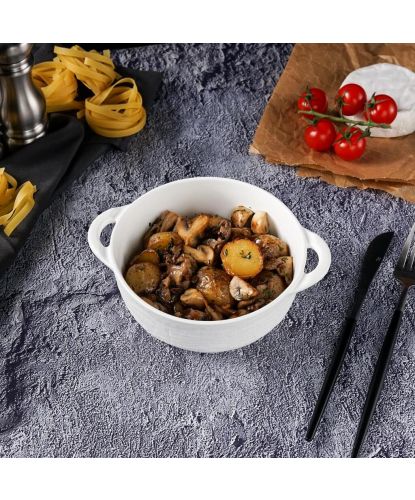 Бульонница 500 мл d 15 см h5,5 см White Raw Wood P.L. Proff Cuisine [6] (2)