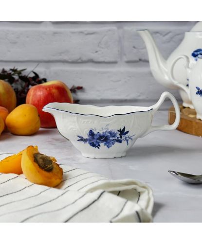 Соусник 150 мл 12*5,9 см h7,1 см Blue Flower P.L. Proff Cuisine [1] (2)