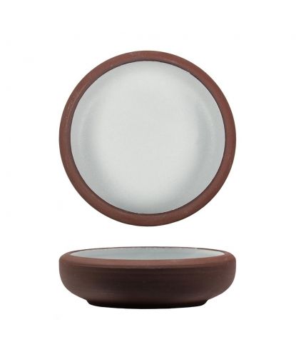Салатник 400 мл d 16 cм h4,6 cм White Matt New Brown Taiga P.L. [6] (2)