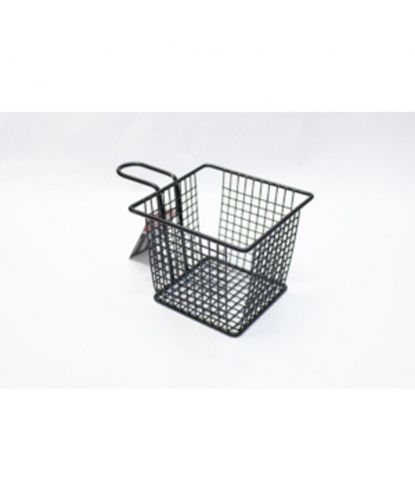 Корзинка для подачи 13*13*10 см черная, нерж., P.L. Proff Cuisine (2)
