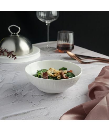 Салатник 550 мл d 15 см h6 см White Moon P.L. Proff Cuisine [6] (4)