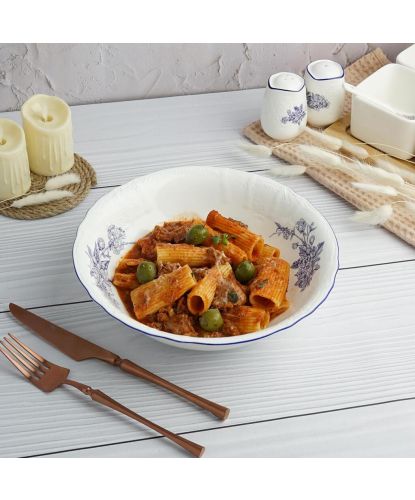 Салатник 1000 мл d 23,6 см h6,2 см Sea Flower P.L. Proff Cuisine [6] (3)