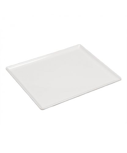 Блюдо 32,5*26,5*1,7 см прямоуг. White пластик меламин P.L. Proff Cuisine (2)