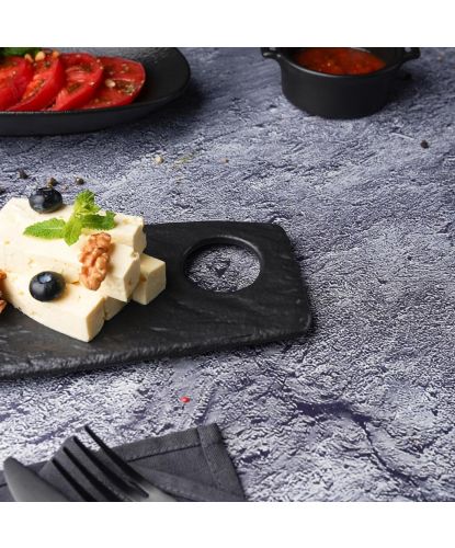 Блюдо прямоугольное 32,5*10 см h1,3 см Black Raw Stellar P.L. Proff Cuisine [1] (5)