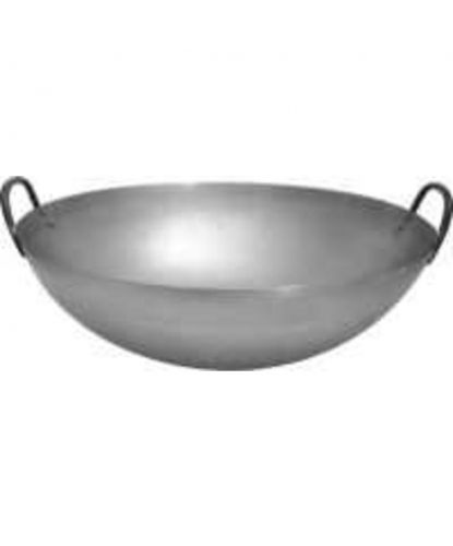 Сковорода Вок (WOK) 35 см с двумя ручками углеродистая сталь ИНДУКЦИЯ P.L. Proff Cuisine (2)