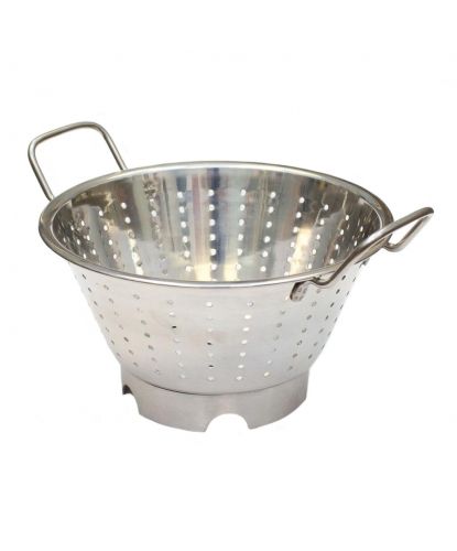 Дуршлаг 25,8 см нерж. на подставке круглый 2 ручки h14см 3,5л P.L. Proff Cuisine (2)