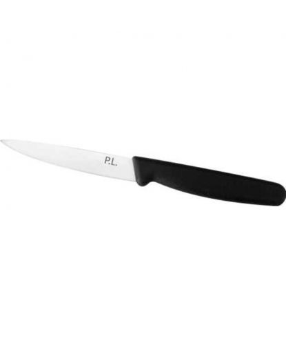 Нож для чистки овощей 10 см PRO-Line черная ручка P.L. Proff Cuisine (2)