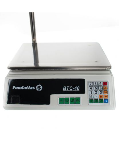 Торговые весы Foodatlas 40кг/2гр ВТС-40 (8)