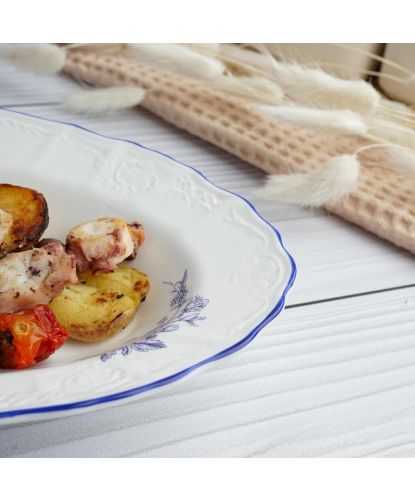 Блюдо овальное 25,5*15,8 см h3,8 см 250 мл глубокое Sea Flower P.L. Proff Cuisine [1] (10)