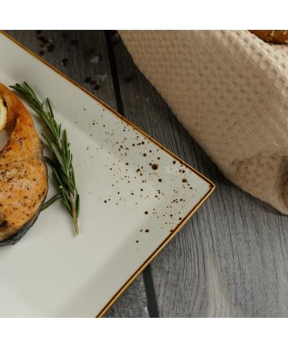 Блюдо прямоугольное 28*17,5*2,5 см Elegance Sun P.L. Proff Cuisine [6] (4)
