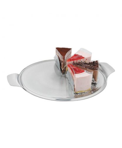 Блюдо круглое d 30 см (поднос для выкладки) нерж. P.L. Proff Cuisine (2)