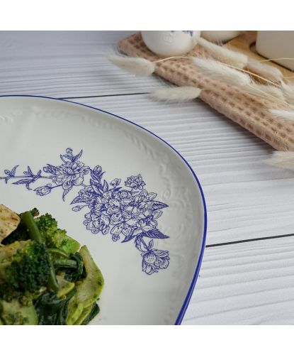 Блюдо овальное 31*21,7 см h3 см Sea Flower P.L. Proff Cuisine [1] (6)